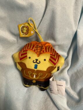 NWT Pompompurin Hello Kitty and Friends x Yu Gi Oh Happy Meal Plush Keychain